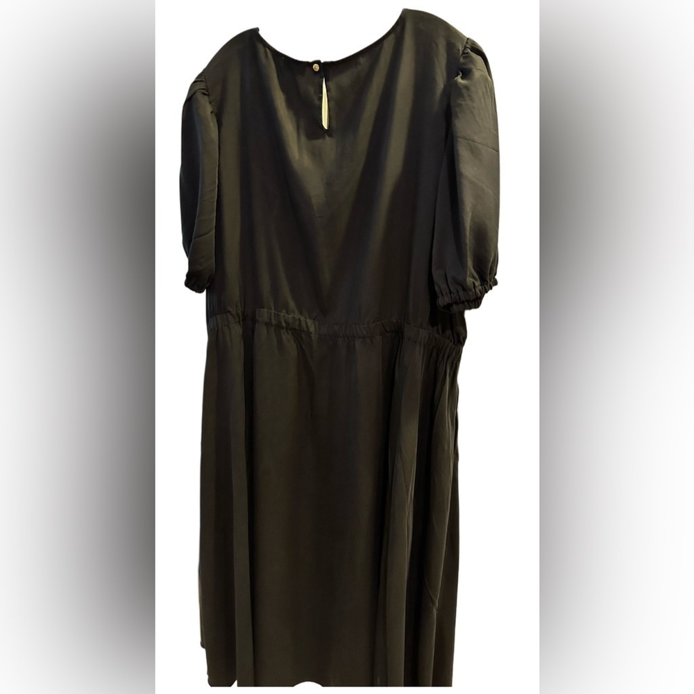 NWOT TEREA Plus Size Women's Jayla Cutout Midi Swing Dress - Picture 12 of 13